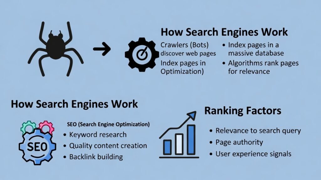 How Search Engines Work: Crawling, Indexing, and Ranking - Search ...