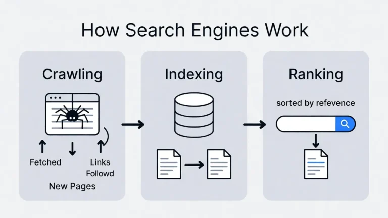 How Search Engines Work: Crawling, Indexing, and Ranking